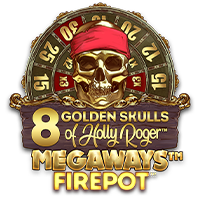 8 Golden Skulls of the Holly Roger Megaways™
